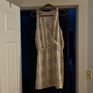 Garnet Hill 16 faux wrap snakeskin print